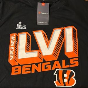 Fanatics Long Sleeve Bengals Super Bowl Shirt